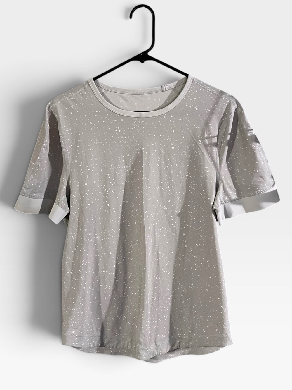 lululemon athletica Men's Short Sleeve Tee in Light Gray Speckle